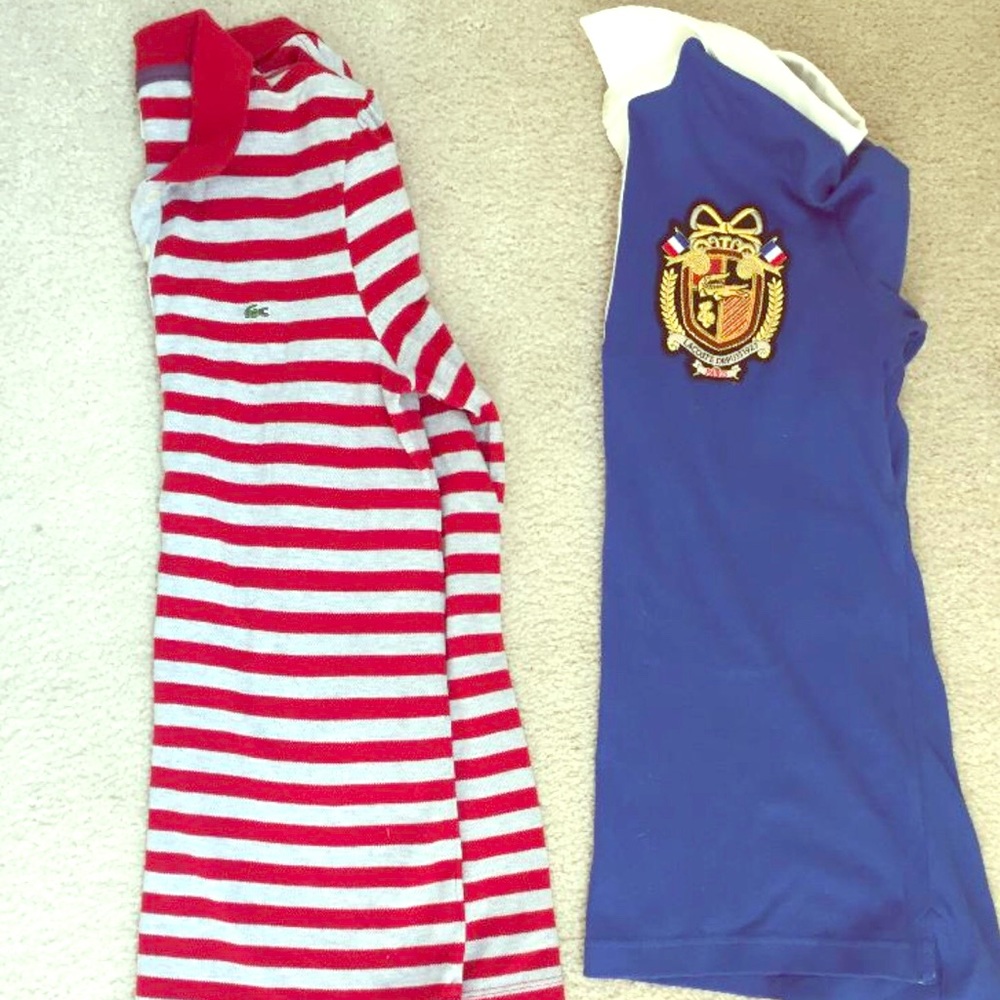 Women’s Lacoste shirts